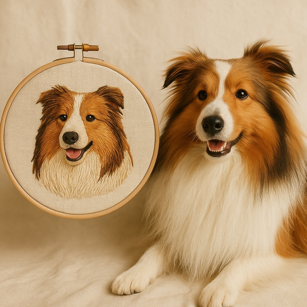 【愛犬刺繍】ハーネス用オリジナルBUDDYタグ(2枚セット)